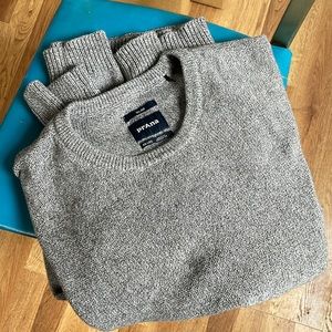Prana Men’s North Loop Sweater pebble gray XXL